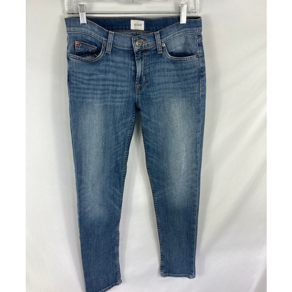 Hudson Barbara Blue Skinny Jeans Size 28